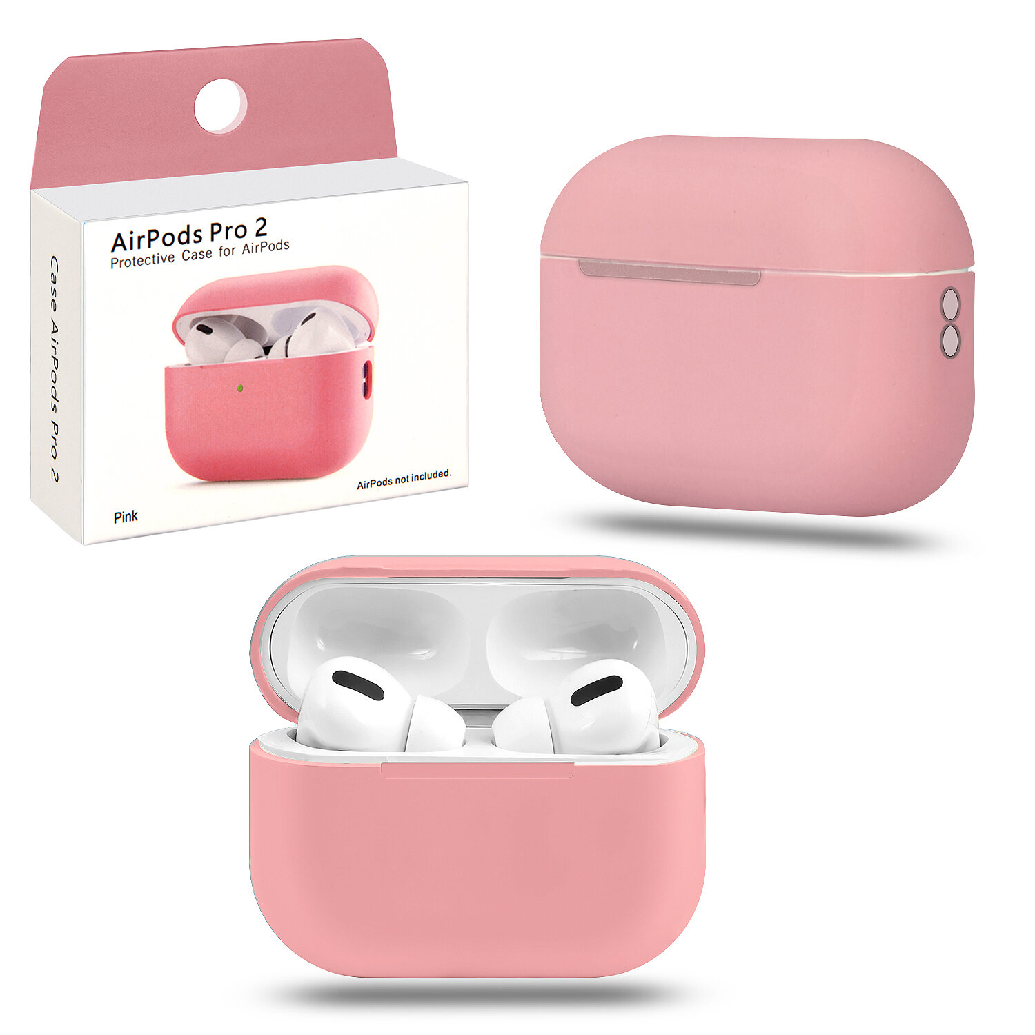 фото Чехол Apods Pro 2 Split Pink #4