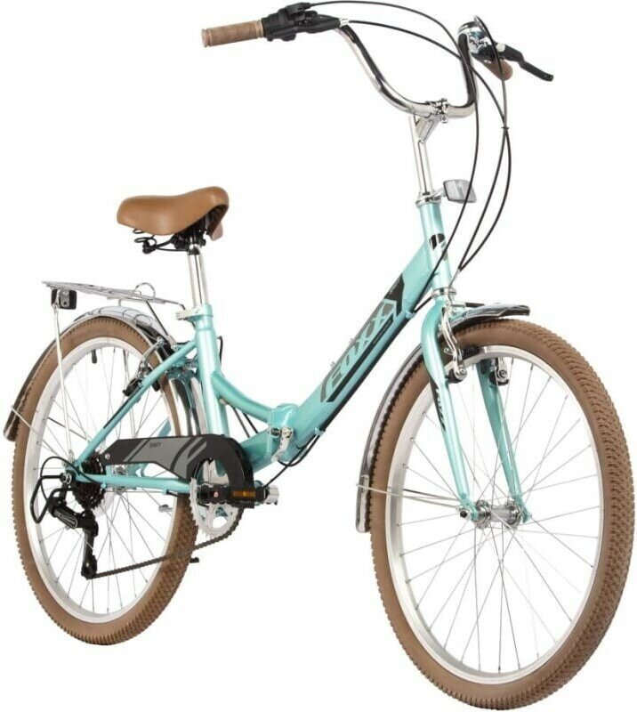 Велосипед взрослый Foxx 24SFV. SHIFT. GN4 зелёный