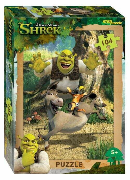 Пазл Step Puzzle "Shrek", 104 элемента