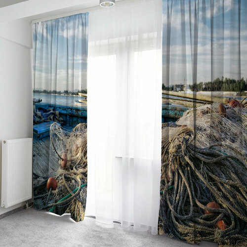 Шторы (фотошторы) из габардина, 