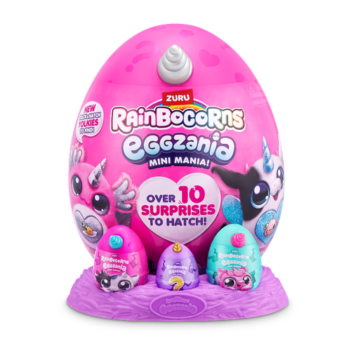 Фигурка Zuru яйцо Rainbocorns EGGZANIA MINI Белый 25 см зуру 2790₽