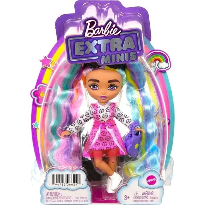 Кукла Barbie Экстра Минис 6 HHF82