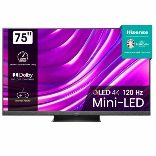 75 Телевизор Hisense Mini LED ULED 75U8HQ 14706400₽