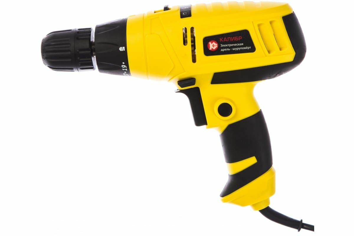 фото Электрическая дрель-шуруповерт Калибр Мастер ДЭ-550/2ШМ