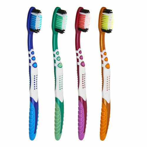 PROWAY Зубная щетка, средняя жёсткость, индекс жёсткости 5, 12 штук