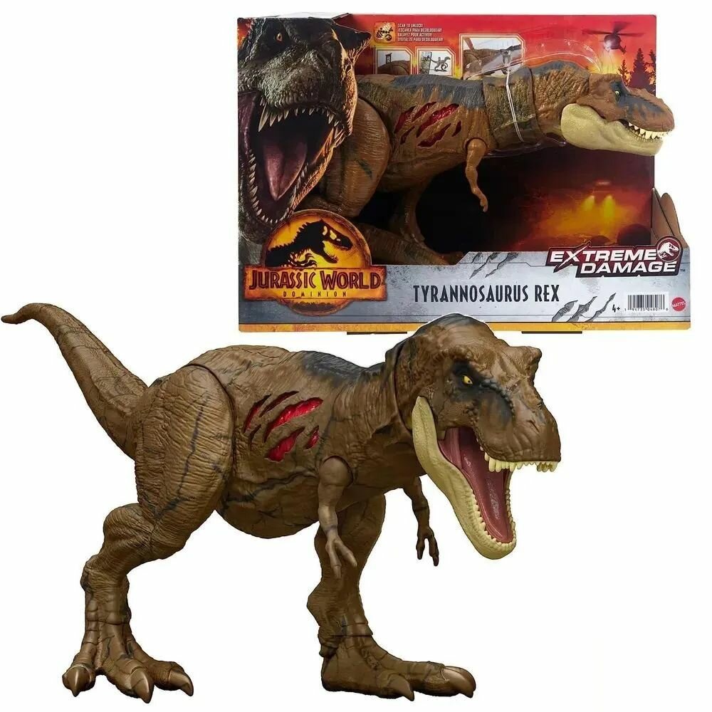 Фигурка Jurassic World Dominion Тиранозавр Рекс Mattel HGC19