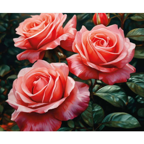 Интерьерная картина 40х50 Цветы 899₽