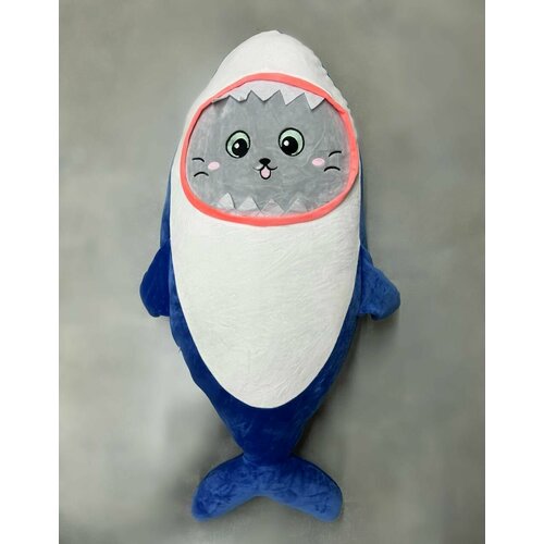 Кот акула мягкая игрушка 40см