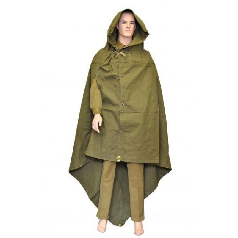 фото Армейская плащ-палатка