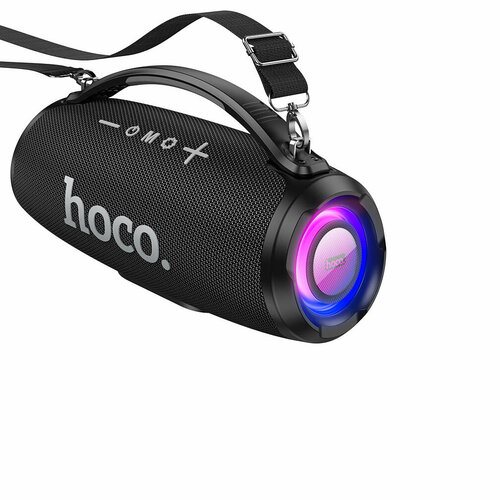 Колонка портативная со светомузыкой Portable Loudspeaker Hoco HA4 Черная 599000₽