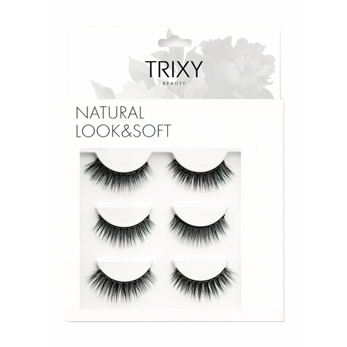 TRIXY BEAUTY Набор накладных ресниц магнитные 807 GLAM