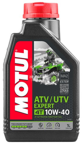 Моторное масло Motul ATV-UTV Expert 4T 10W-40 для квадроциклов, 1 л