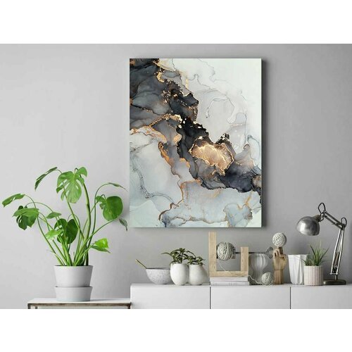 Интерьерная картина на холсте Абстракция на мраморе 5070 3350₽