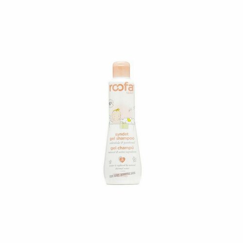 Бессульфатный Гель-шампунь roofa spain BABY Basic Line With Calendula & Panthenol объём 200мл, - 1шт