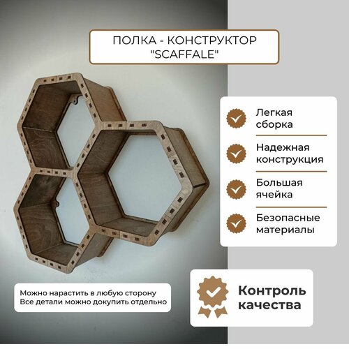 Навесная полка конструктор 