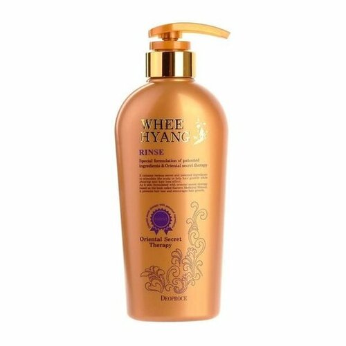 Бальзам для волос с корнем женьшеня DEOPROCE Whee Hyang Rinse 530ml 1590₽
