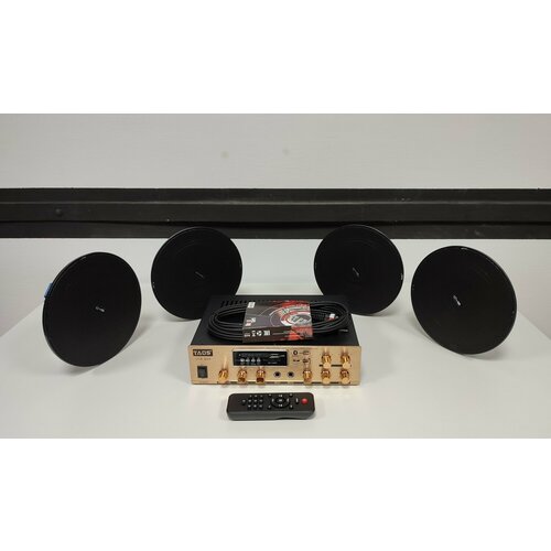 Потолочная акустическая система черная MusicTone MT06 1599000₽