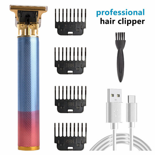 Электрическая машинка для стрижки волос с градиентной подсветкой и прямой зарядкой T9 71700₽