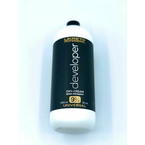 LiKreto Professional Крем- окислитель OXY CREM DEVELOPER UNIVERSAL 9% 1л