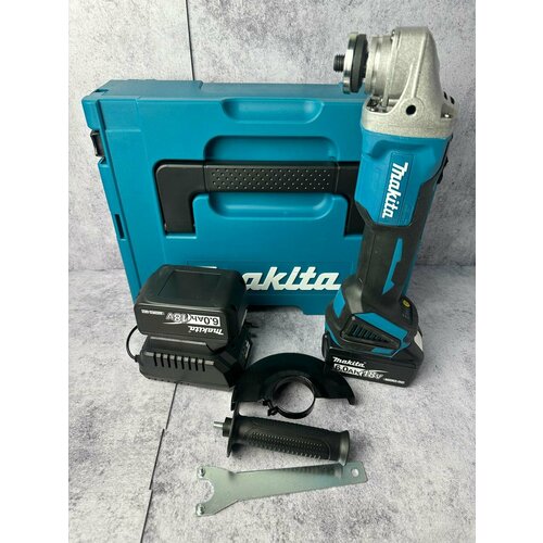 Болгарка УШМ 125 аккумуляторная 18V кейс 2x6Ah 8300₽