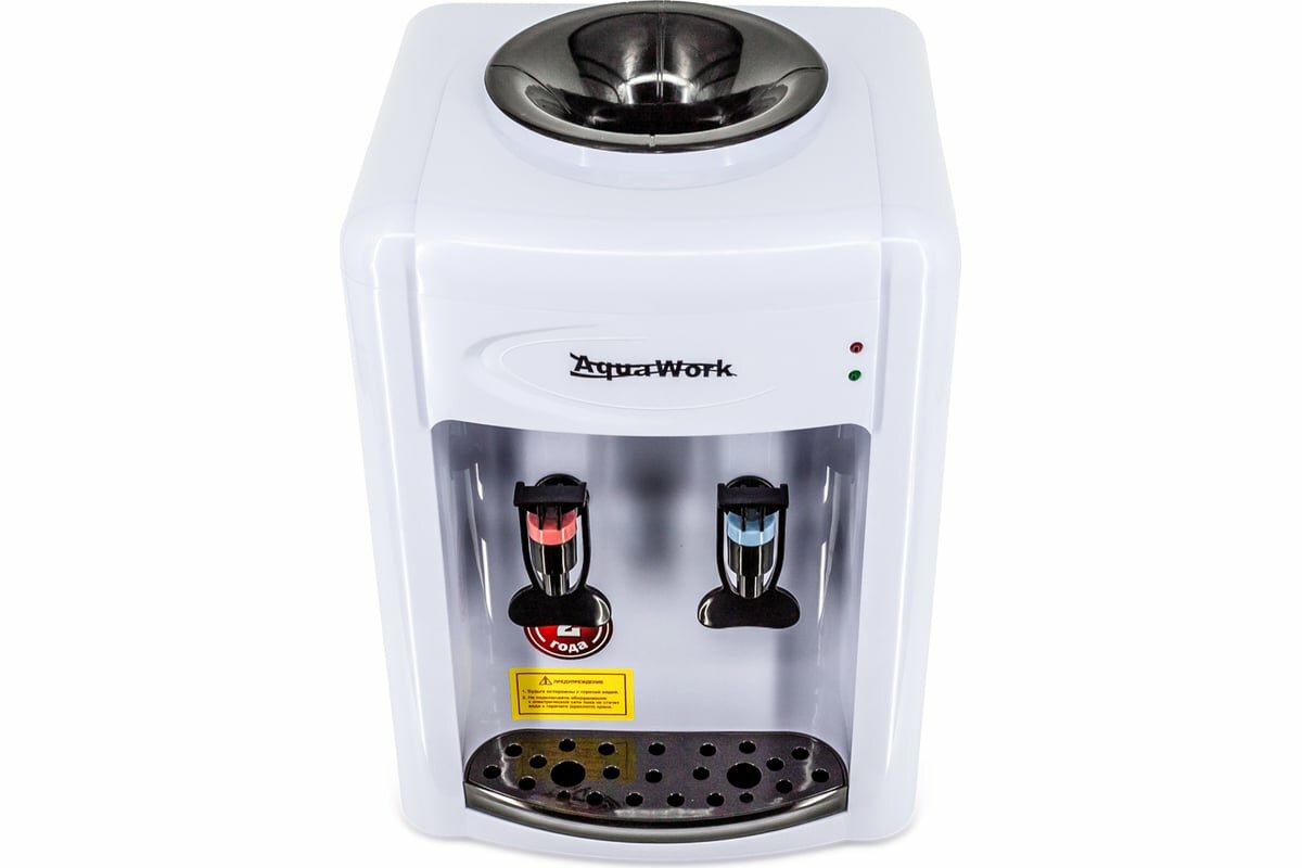 Aqua Work кулер для воды 0.7TWR бело черный 24609 — фото 1
