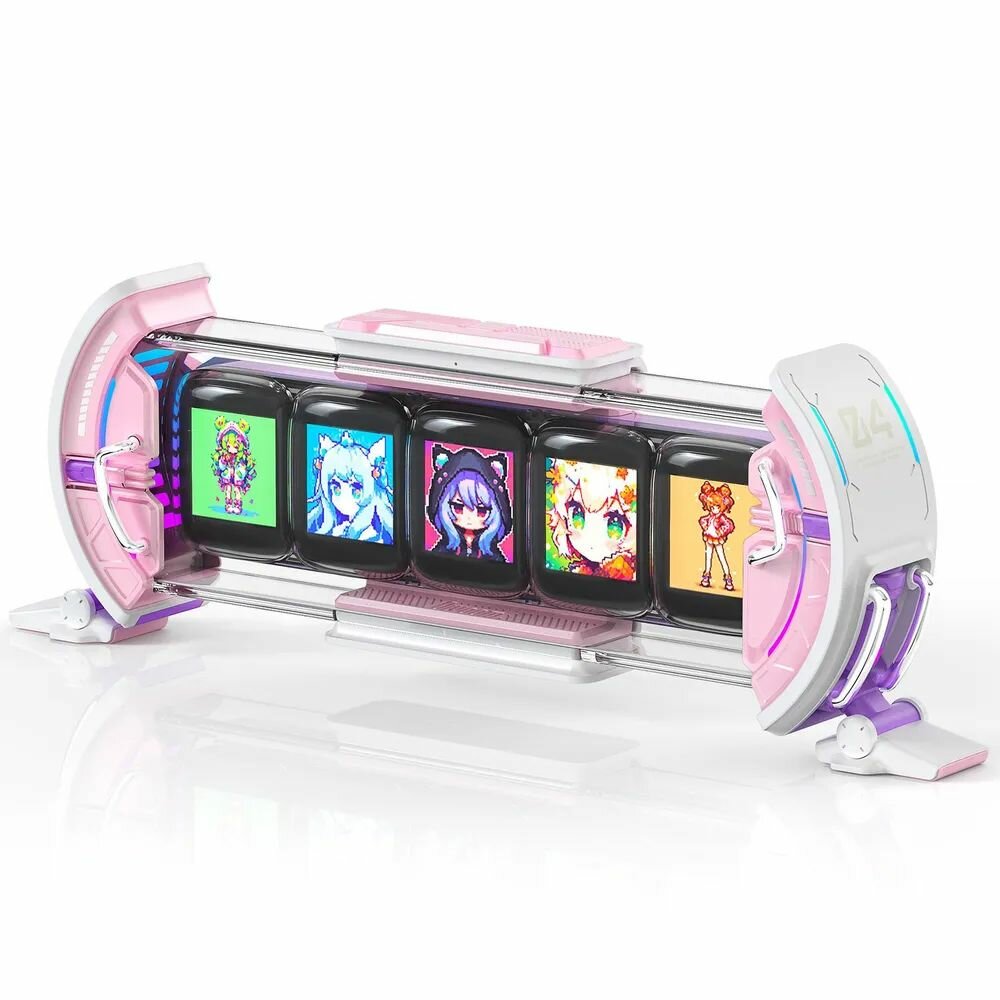 Divoom Times Gate, цифровые часы для настройки игровой комнаты — фото 1