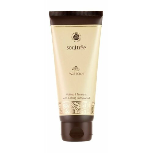 Скраб для лица со скорлупой грецкого ореха и экстрактом куркумы Walnut & Turmeric Face Scrub