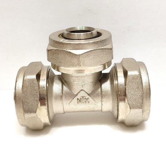 Тройник обжим NTM 32х32х32