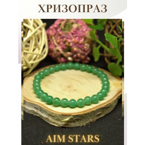 Браслет, хризопраз