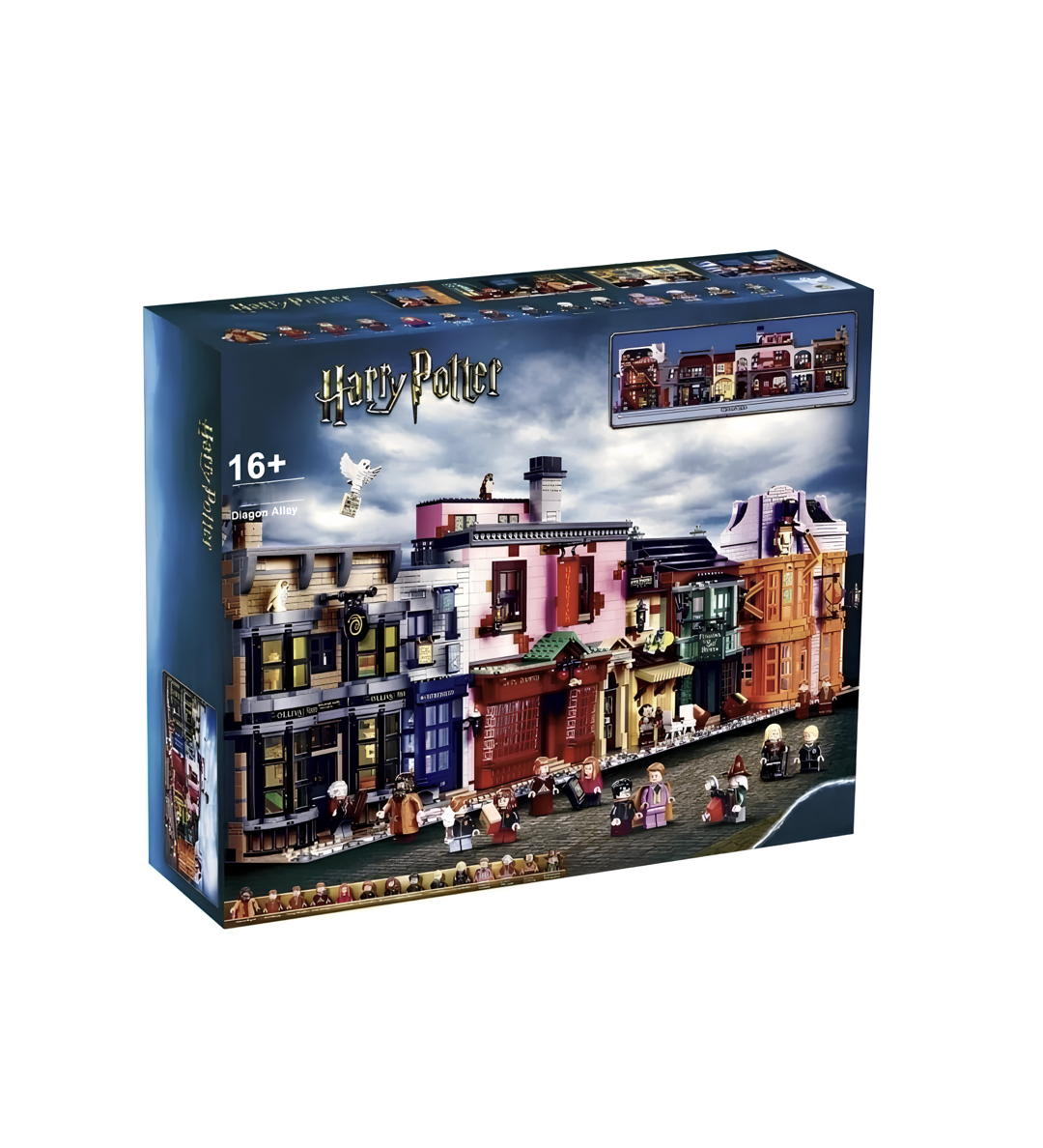 Конструктор Harry Potter Гарри Поттер Косой переулок 5544 деталей / совместим с Lego