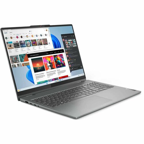 Ноутбук Lenovo IdeaPad 5 2-in-1 16AHP9 16 2048x1280 OLEDAMD Ryzen 7 8845HS16 ГБ LPDDR5X512 ГБ SSDAMD Radeon GraphicsБез системы Серый 83DS003WRK 118850₽