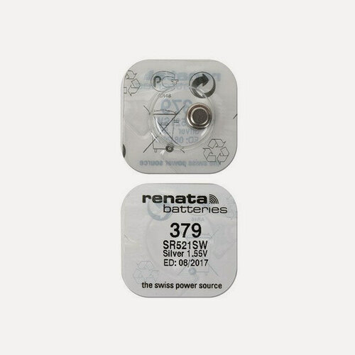 Изображение товара Батарейка RENATA SR521SW 379 (0%Hg)