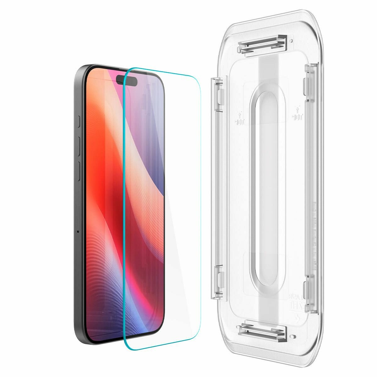 Защитное стекло SPIGEN для iPhone 16 Pro Max Glas.tR EZ Fit HD 1 шт Прозрачный AGL07914 — фото 1