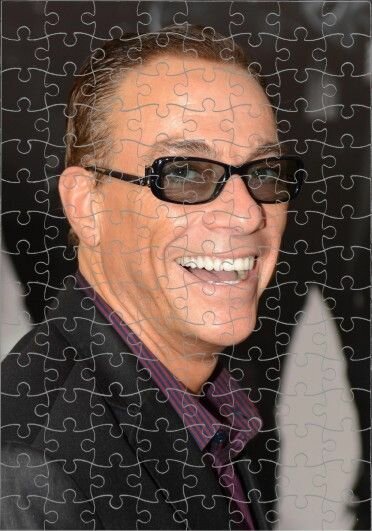 Пазл Jean-Claude Van Damme, Жан-Клод Ван Дамм №8, А3
