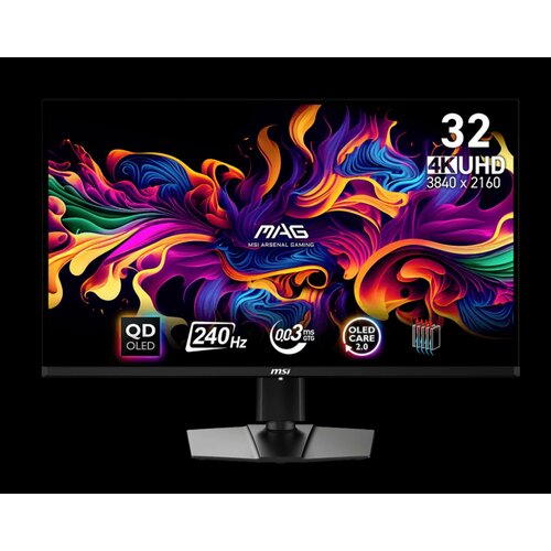 32 QD-OLED Монитор MSI MPG321UPX 2024 3840x2160 240 Гц HDR400 HDMI 21 172000₽