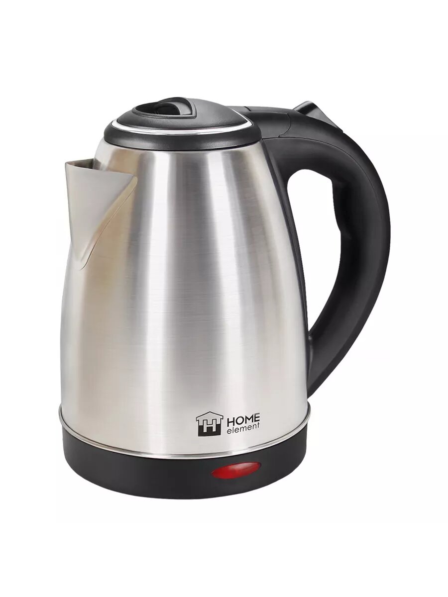 Электрический чайник HOME ELEMENT HE-KT189 черный жемчуг металлический 2л