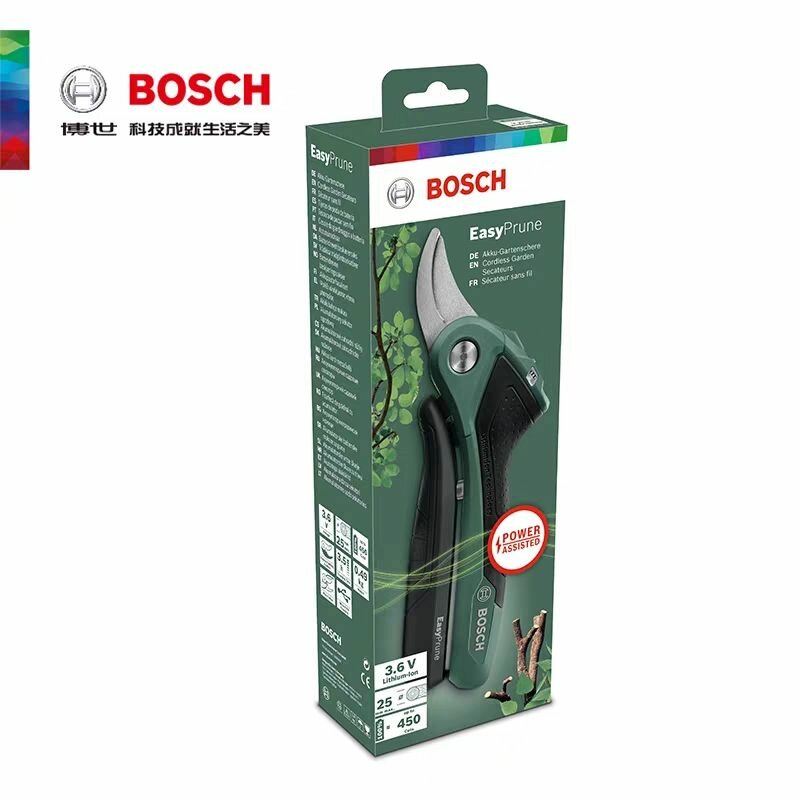 Изображение Аккумуляторный секатор Bosch EasyPrune 06008B2140