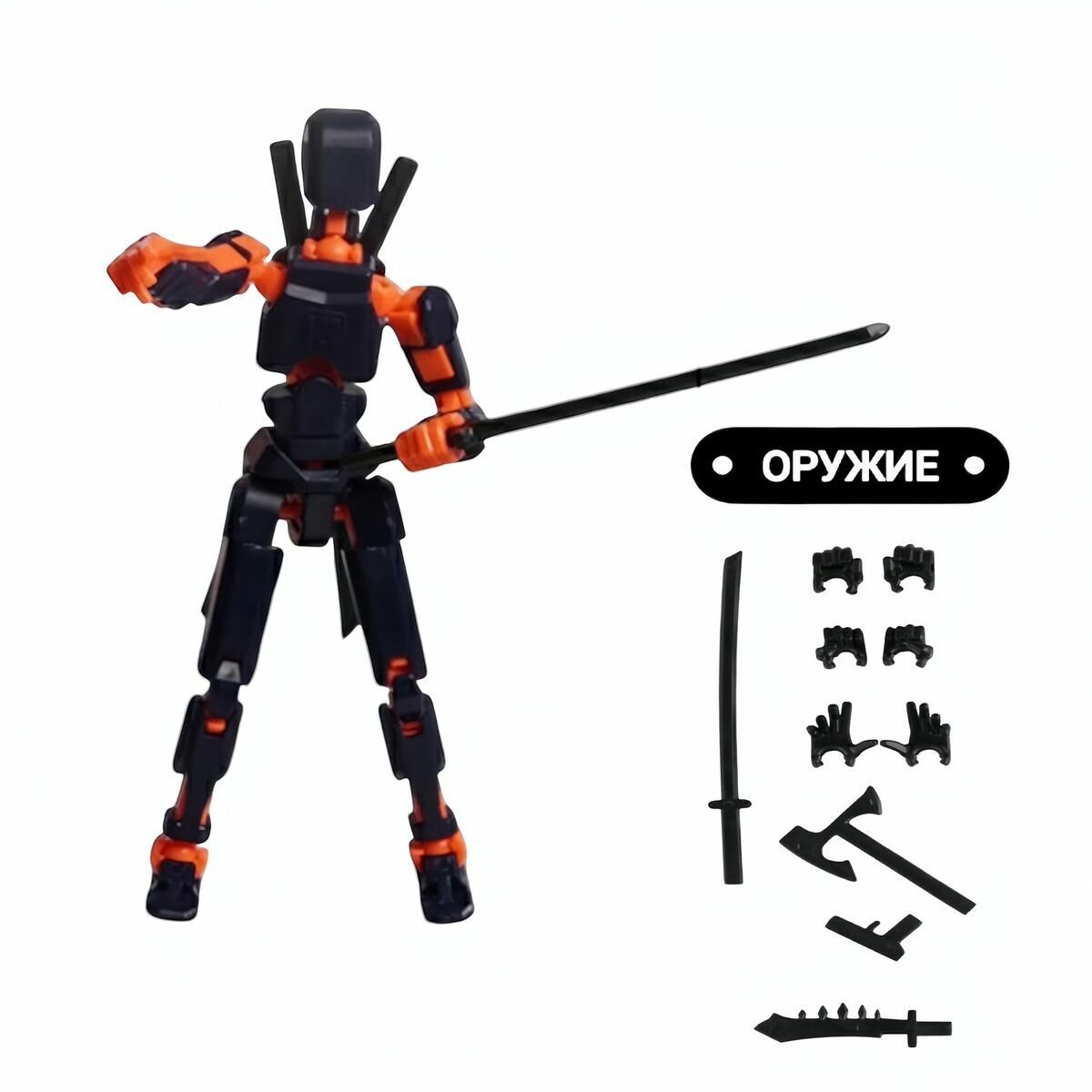 Игрушечные Роботы Xiaomi Робот конструктор Экшен фигурка синяя и черная