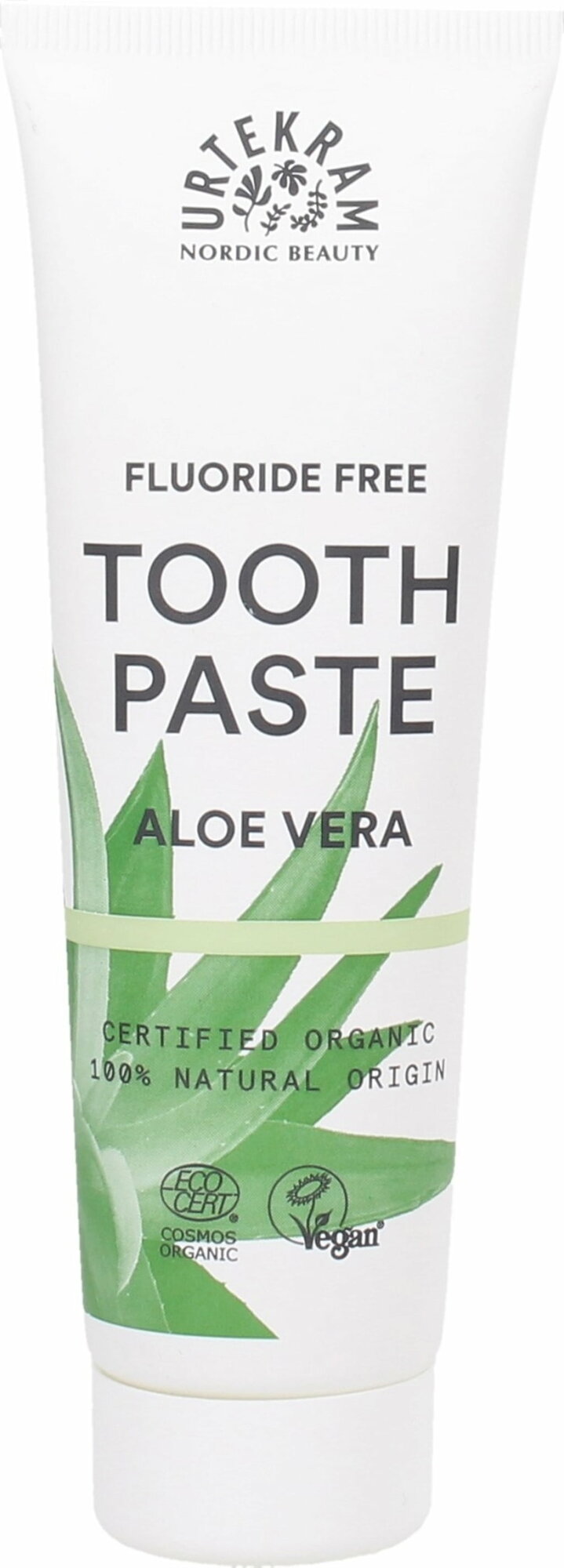 Зубная паста "Алоэ Вера", натуральная, Urtekram, 75 мл