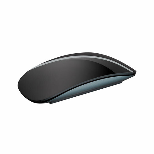 Мышь беспроводная Air Mouse для ноутбука компьютера MAC Windows алюминий черный сенсорная 71108 Deppa 4499₽