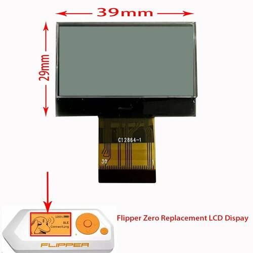 Замена ЖК-дисплея 14 дюйма для Flipper Zero без подсветки 2474₽