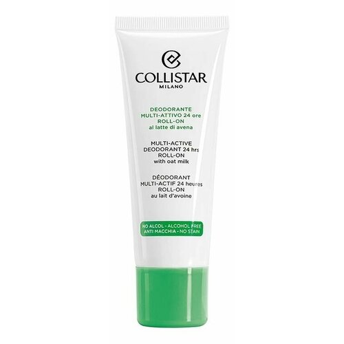 фото Collistar - roll on deodorant 24h cosmetic шариковый дезодорант с защитой 24 ч 75 мл