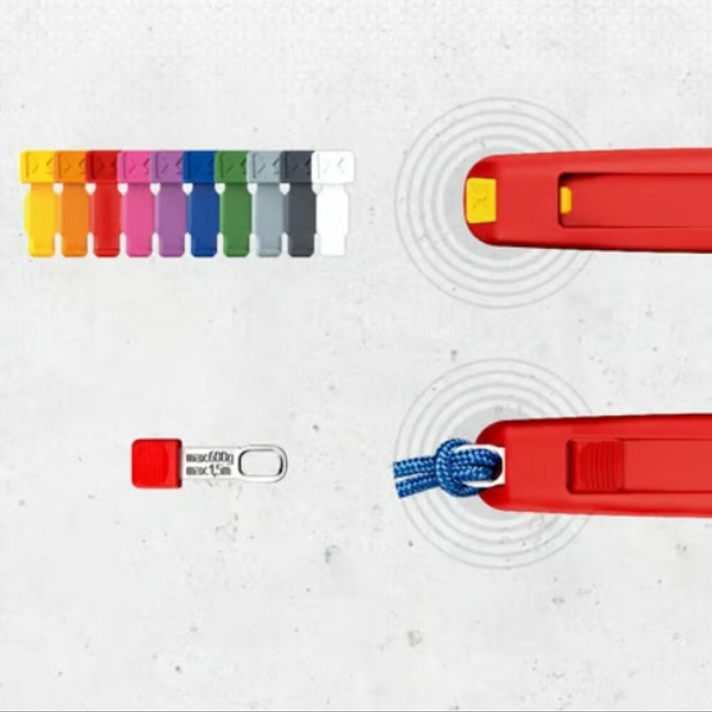 Клипсы ColorCode цветной микс 1 (10 шт.) - для персональной маркировки — фото 1