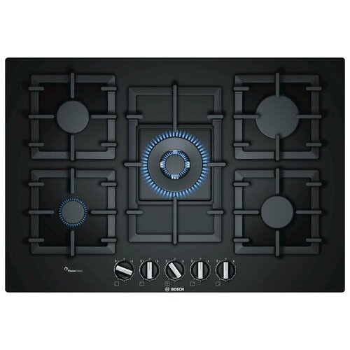 Варочная поверхность Bosch PPQ7A6B20 общая мощность 11500 Вт газовая черный 59990₽