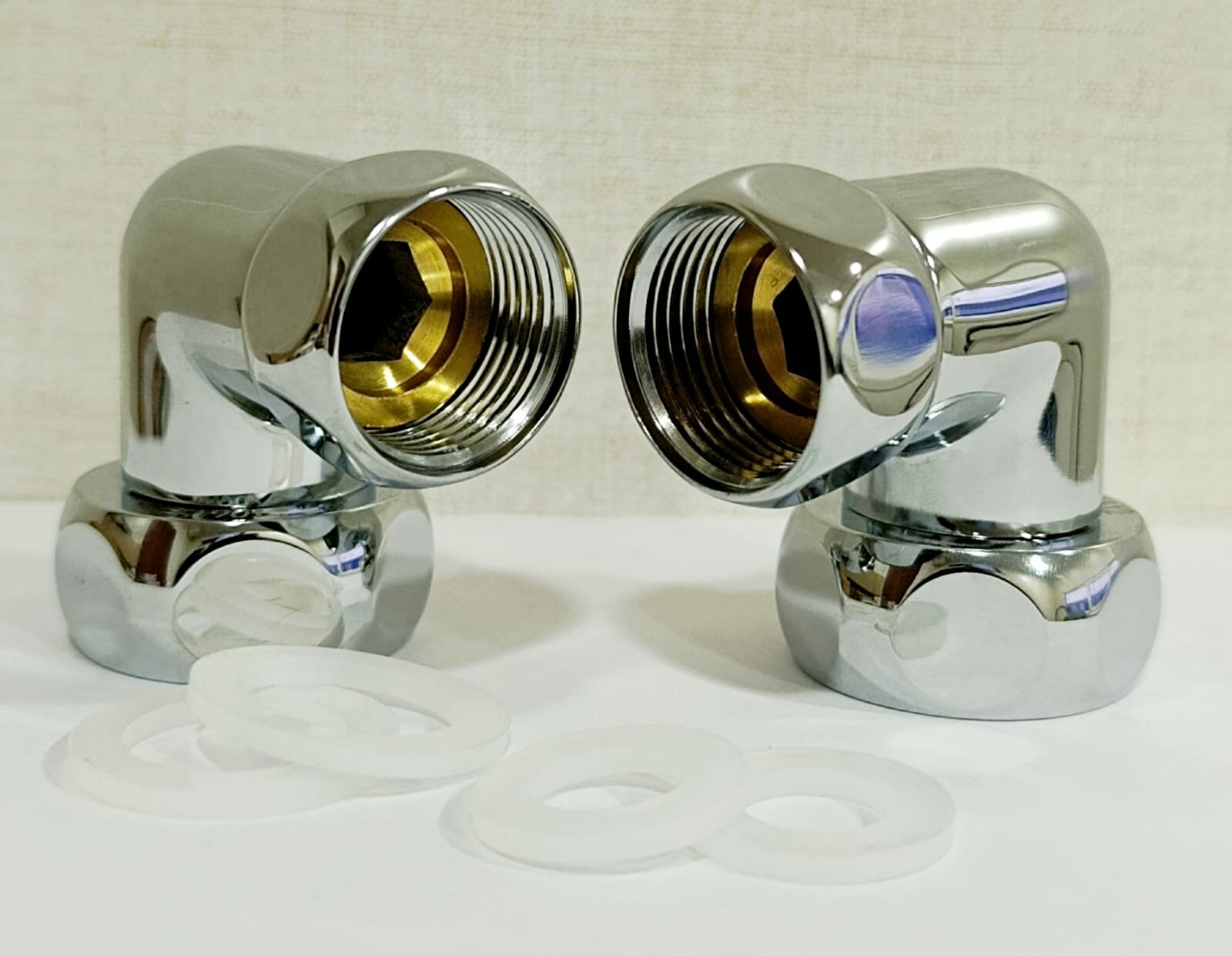 Соединение угловое для полотенцесушителя 1