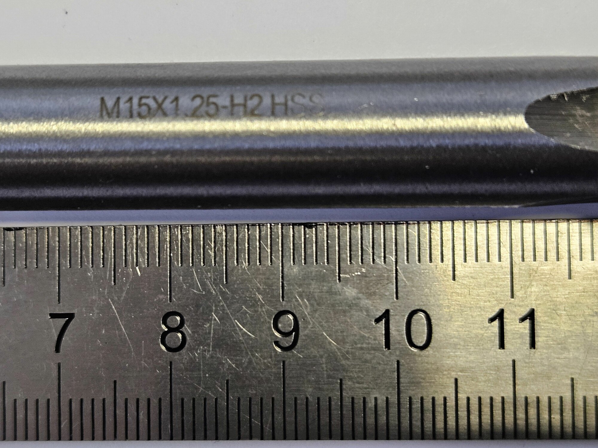 Метчик м/р М15х1,25 — фото 1
