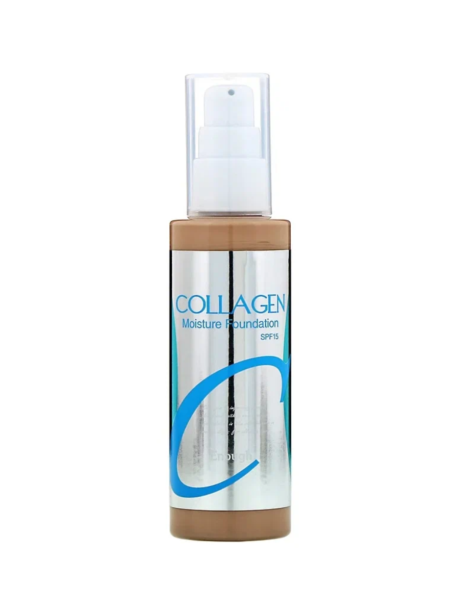 Enough тональный крем Collagen Moisture Foundation, SPF 15, 100 мл/146 г, оттенок: 21, 1 шт.