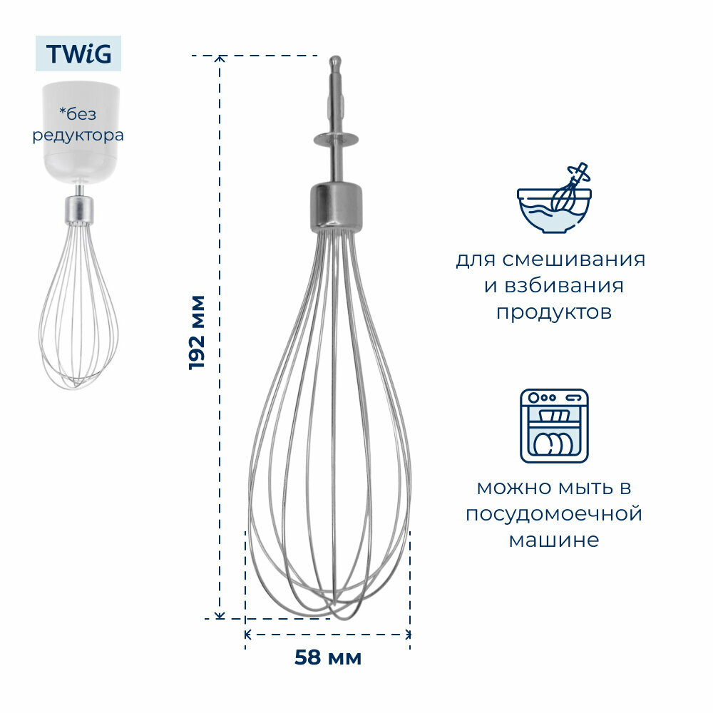Обзор: Насадка-венчик для блендера Scarlett SC-HB-005