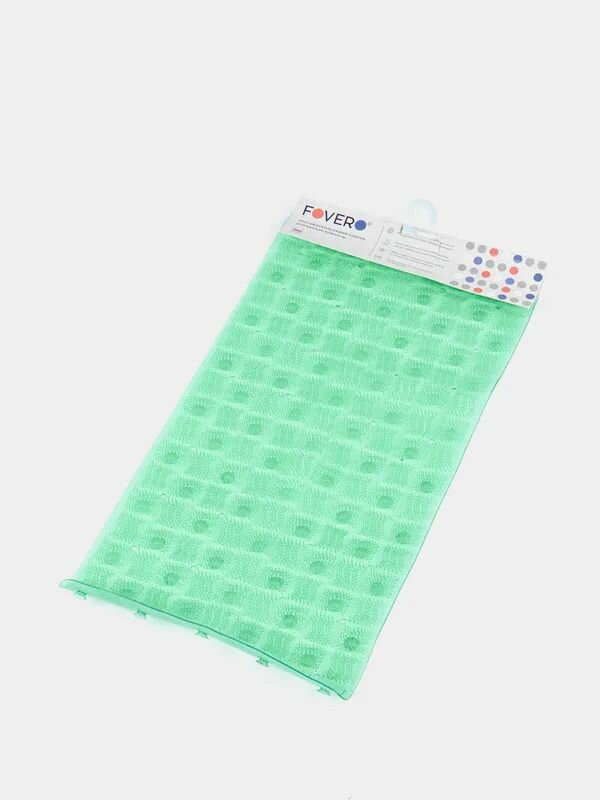 Коврик для ванной Deluxe противоскользящий зеленый 66*36