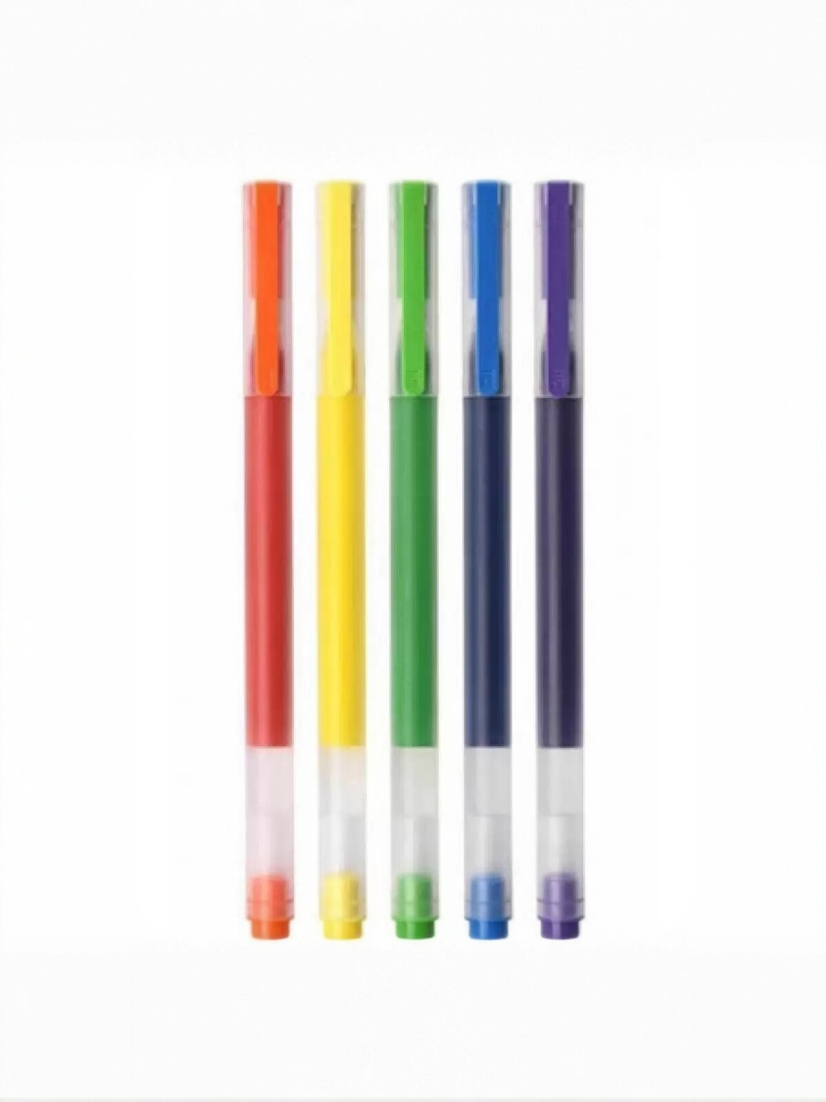 Набор гелевых ручек MiJia Dural Color Pen 0.5mm (5 шт) BHR4831CN (Transparent)